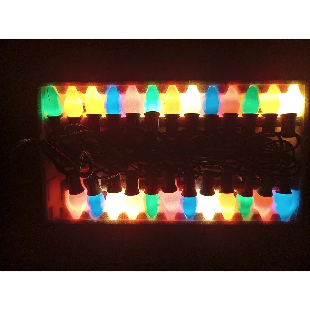 Greatland Christmas Indoor Outdoor Multi Color C7 25 Light Set